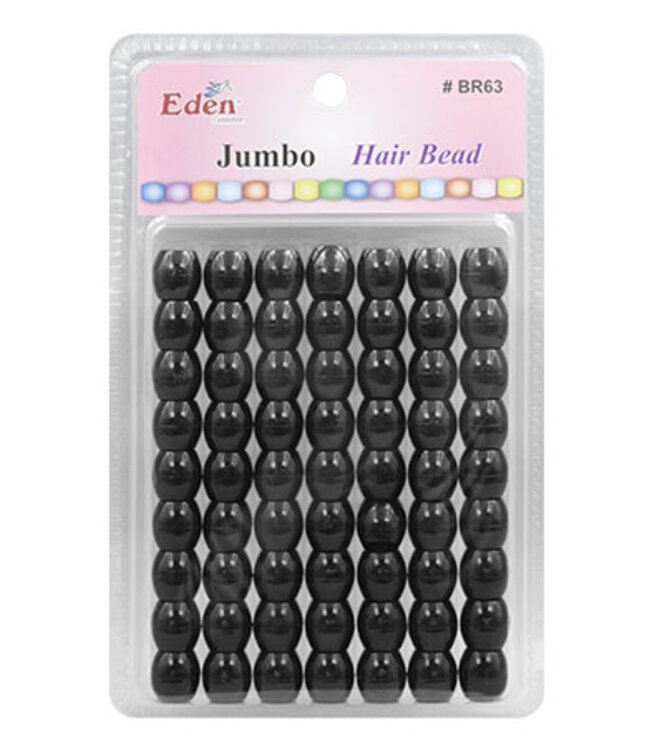 Eden XLG Jumbo Round Beads Black