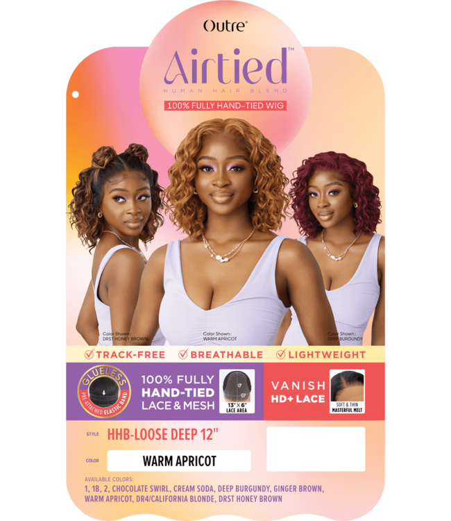 HHB Loose Deep Wig 12"