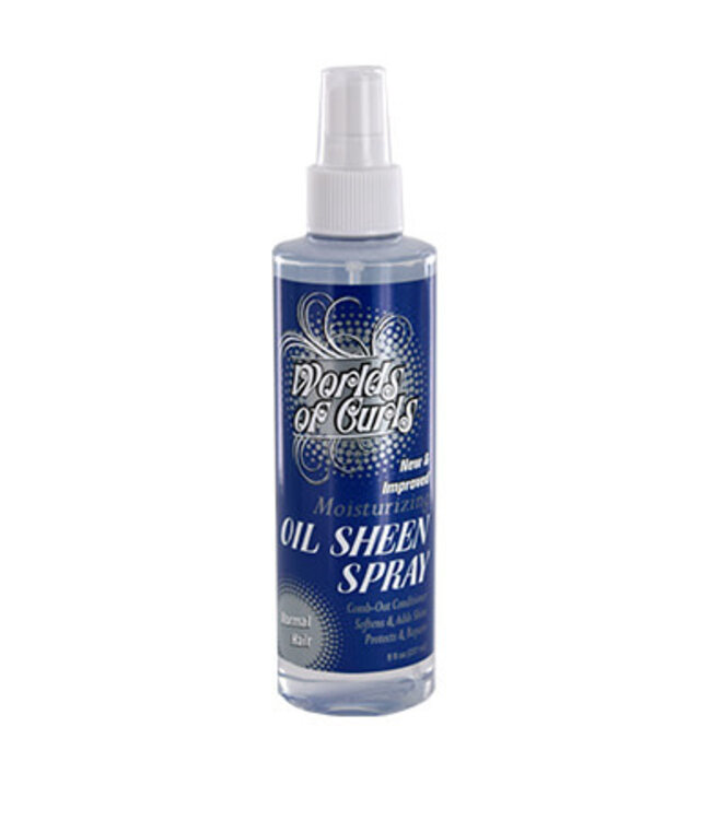 Worlds Of Curls Comb Out Oil Sheen Regular 8oz