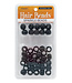 Magic Collection Hair Beads Mix Black Sparkle