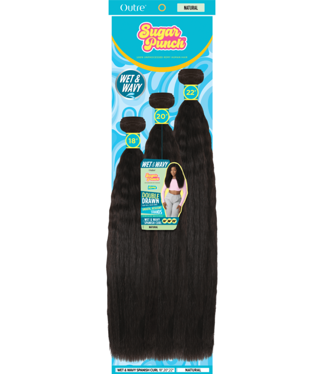 SUGAR PUNCH 100% Unprocessed Remi HH-WW Spanish Curl