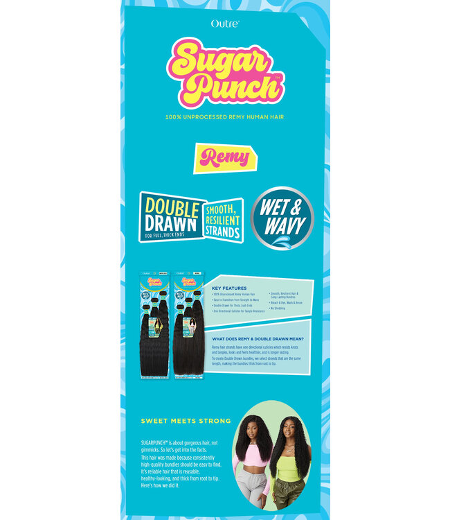 SUGAR PUNCH 100% Unprocessed Remi HH-WW Spanish Curl