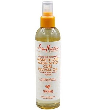Shea Moisture Coconut Custard Curl Revival Oil 8oz