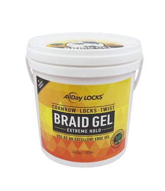 AllDay Locks All Day Locks Braids Gel Exteme Hold 64oz