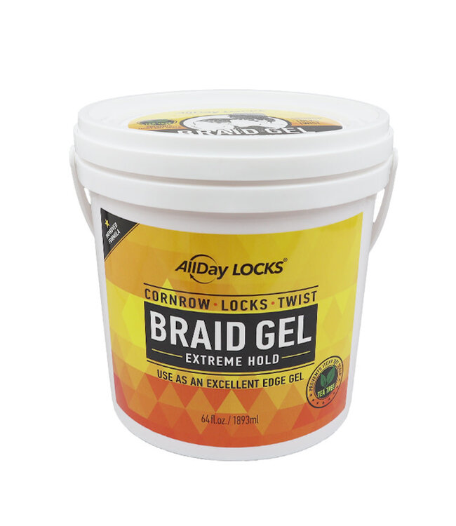 AllDay Locks All Day Locks Braids Gel Exteme Hold 64oz