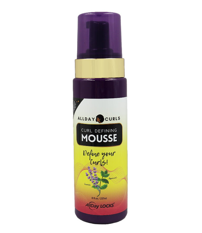 ALLDAY CURLS All Day Curls Curl Defining Mousse 8oz