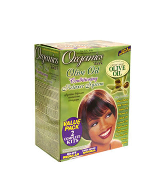Africa's Best Organics Relaxer Kit Value Pk Regular