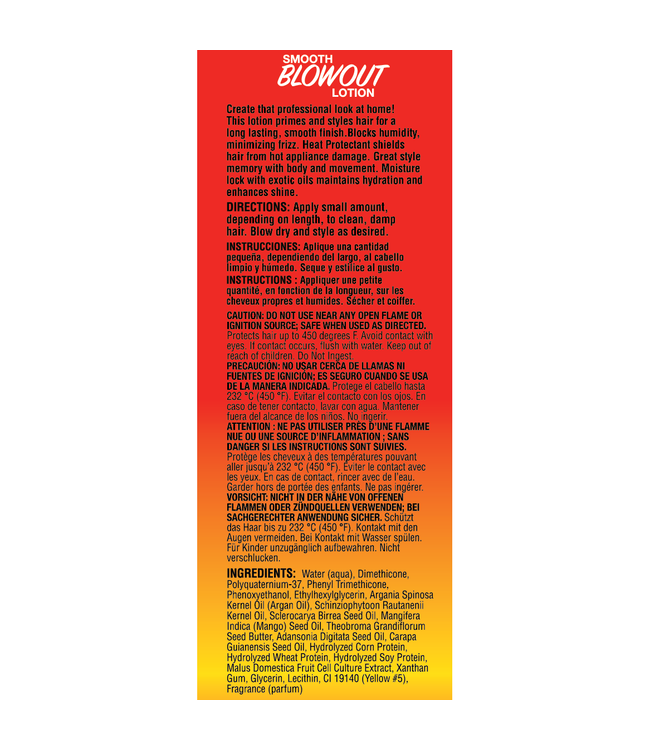 Fantasia IC Hair Polisher Heat Protector Smooth Blowout Lotion (5oz)