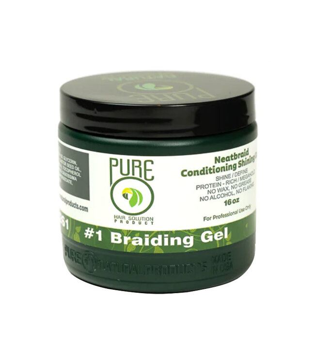 Loc N Loc PureO Neatbraid Conditioning Shining Gel 16oz