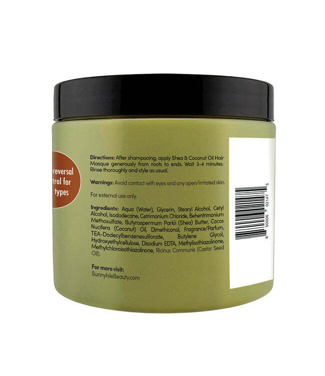 Sunny Isle Shea Coconut Intensive Repair Mask 16oz