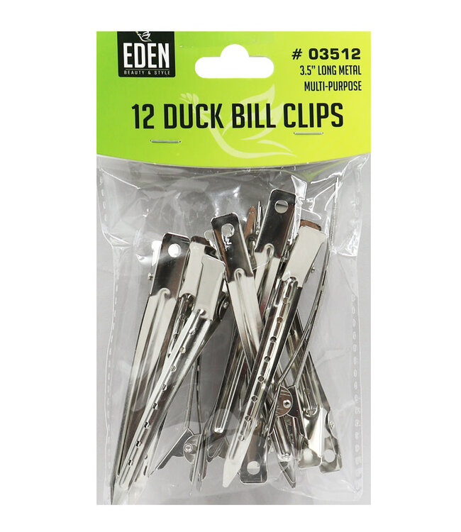 Eden Duck Bill Clips #03512