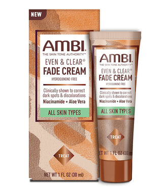 Ambi Even & Clear Fade Cream All Skin Types 1oz