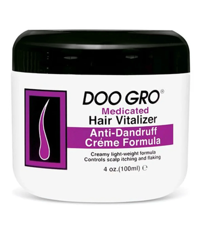 Doo Gro Anti-Dandruff Formula Creme Hair Vitalizer Purple 4oz