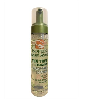 Isoplus Tea Tree Foaming Wrap/Set Lotion 8.5oz