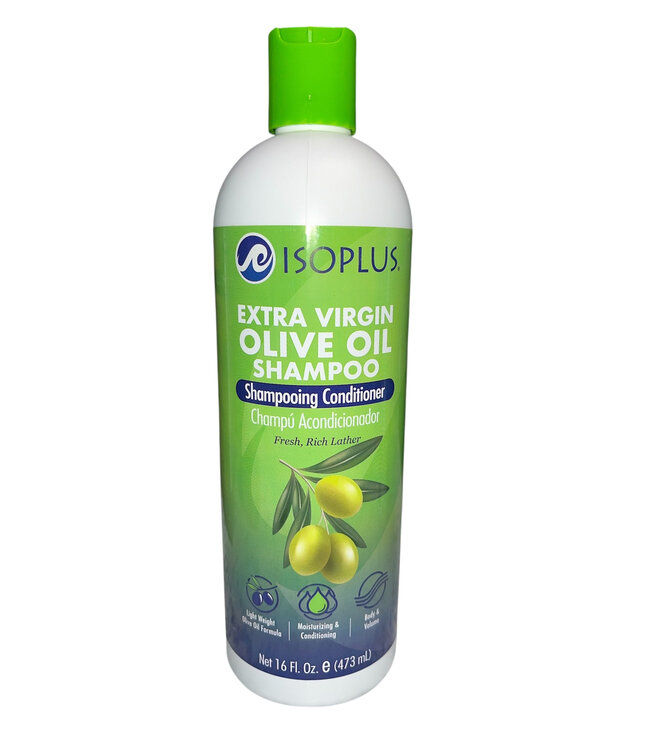 Isoplus Extra Virgin Olive Oil Shampoo 16oz
