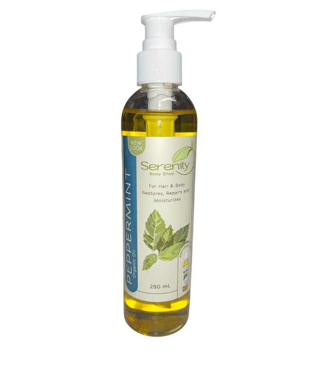 Serenity Oil Organic Oil Peppermint 8oz