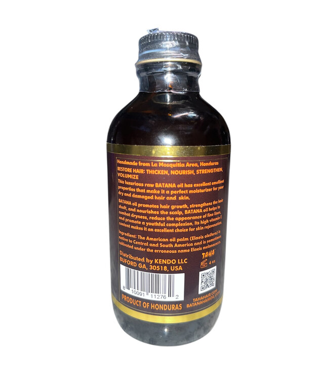 TAHA Batana Liquid Oil-Cold-Pressure 4oz