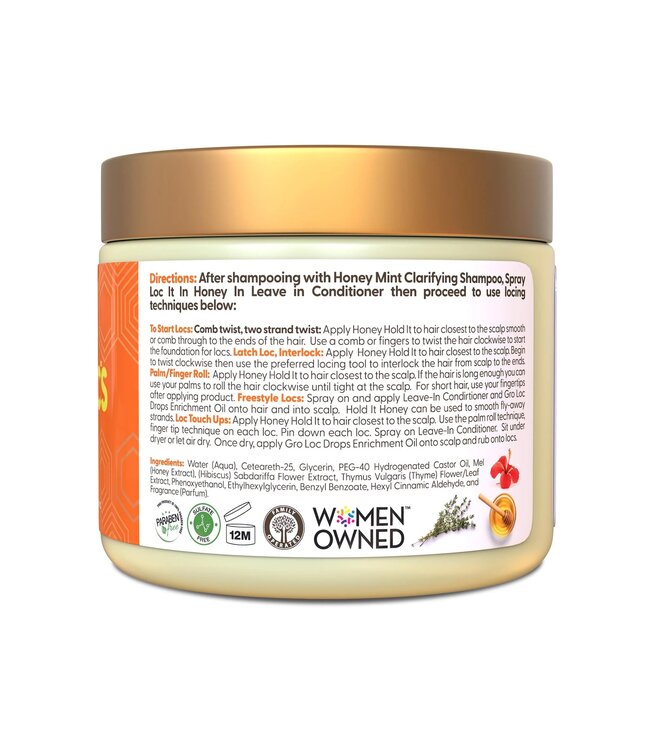 Taliah Waajid Love My Locs Honey Hold It Locks & Twist Gel 16oz