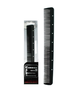 MAGIC GOLD Carbon Comb w / Cryatal Cutting #3779