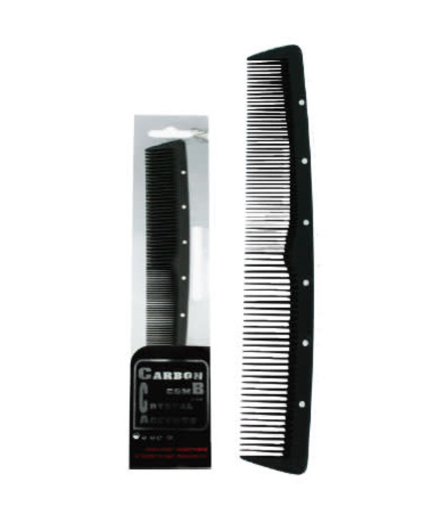 MAGIC GOLD Carbon Comb w / Crystal Dressing #3780