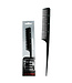MAGIC GOLD Carbon Comb w / Cryatal Tail Comb #3782