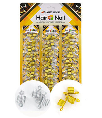 Magic Collection Gold Hair & Nail Ring Bead CX6993
