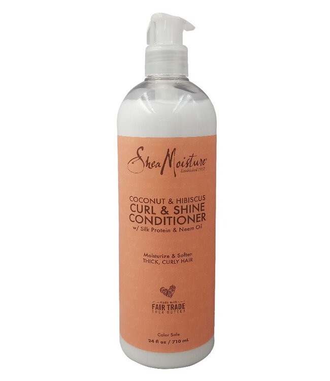 Shea Moisture Coconut & Hibiscus Curl & Shine Conditioner 24oz