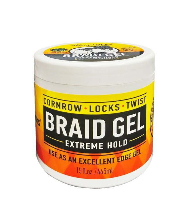 AllDay Locks All Day Locks Braids Gel Exteme Hold 15oz
