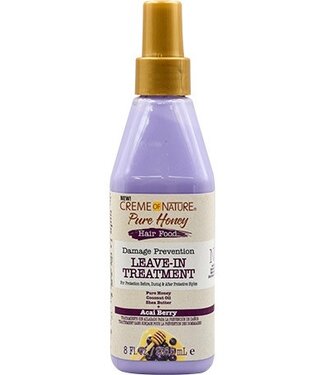Creme Of Nature Pure Honey  Leave-In Treatment 8oz