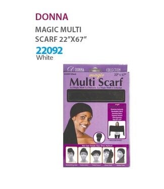 Donna Magic Multi Scarf 22092 White