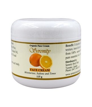 Serenity Oil Organic Face Cream 4oz