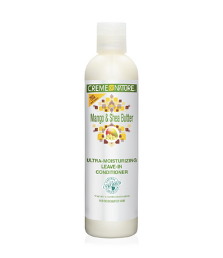 Creme Of Nature Mango & Shea Butter Ultra-Moisturizing Leave-In Conditioner (8oz)