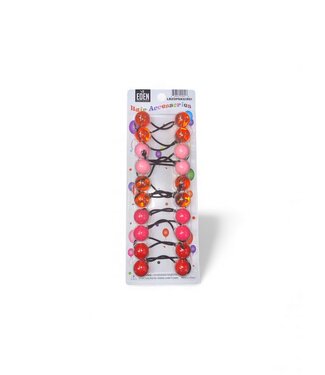 Eden 20mm Hair Ball Pink /Asst