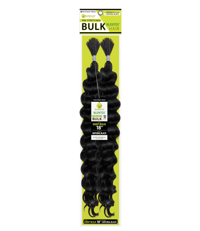 Motown Tress Blentex Pre-Stretched Deep Bulk 18"