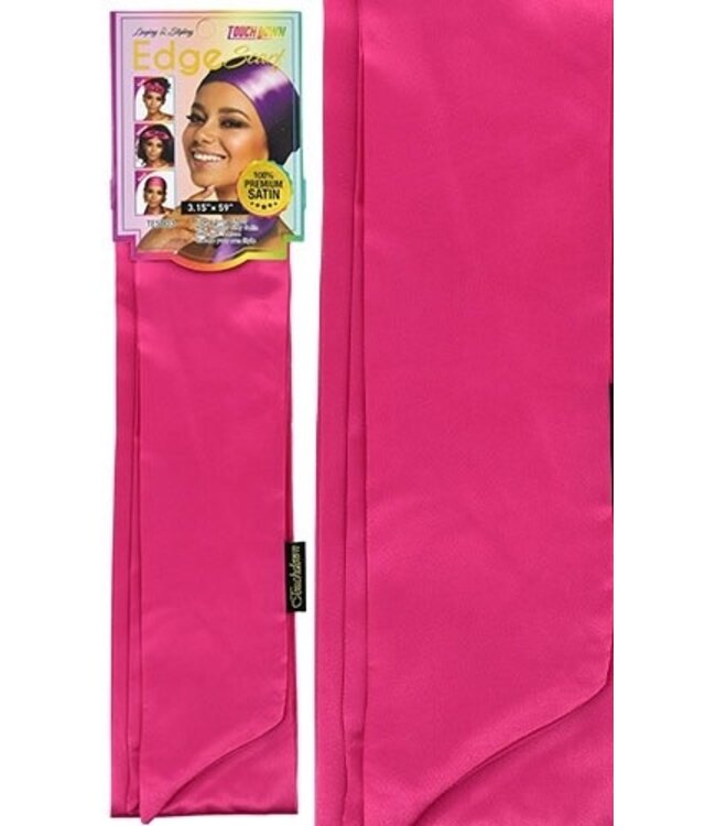 Touch Down Edge Scarf Hot Pink #TES003