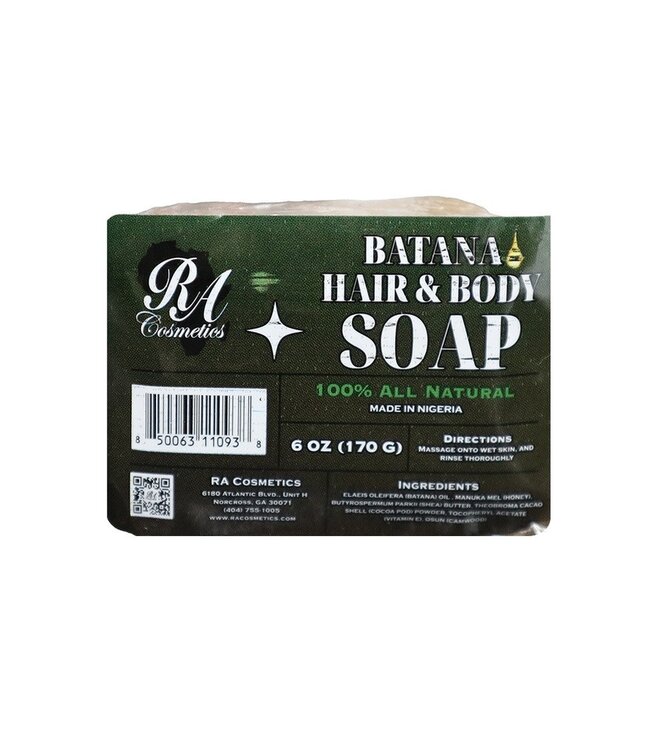 RA Cosmetics Batana Hair & Body Soap 6oz