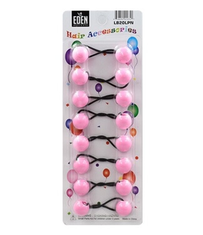 Eden 20mm Hair Ball Pink