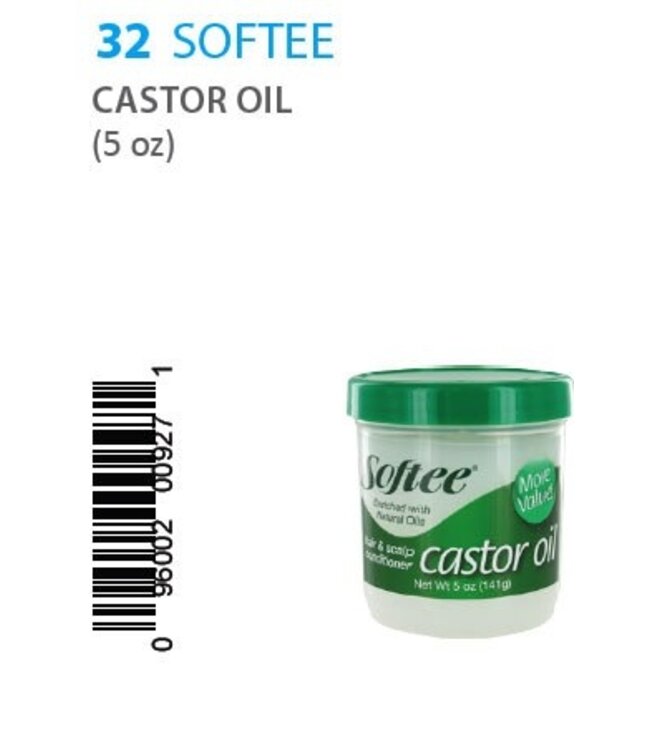 Softee Castor Oil Hair & Scalp Conditioner 5oz