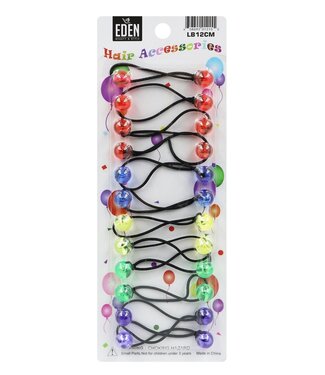 Eden 12mm Hair Ball Clear Asst