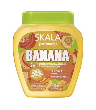 SKALA Banana 2 In 1 Hair Treatment Cream Leave-In ( 1000g ) 35.2g