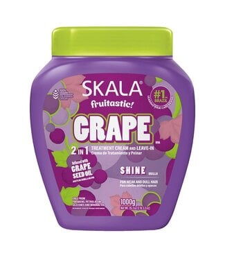 SKALA Grape 2 In 1 Hair Treatment Cream Leave-In ( 1000g ) 35.2g