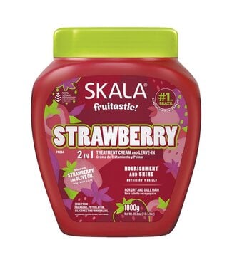 SKALA Strawberry 2 In 1 Hair Treatment Cream Leave-In ( 1000g ) 35.2g