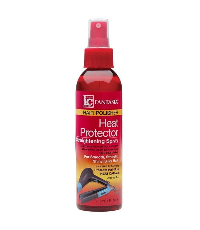 Fantasia IC Hair Polisher Heat Protect Straight Spray ( 6oz )