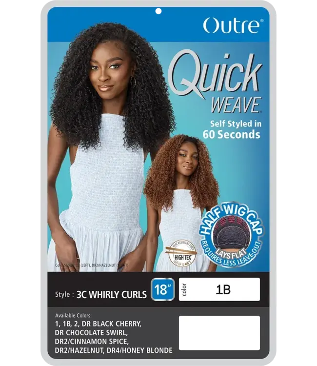 Quick Weave 3C Whirly Curls 18"