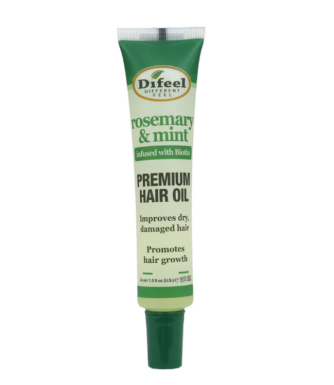 Difeel Rosemary & Mint Hair Oil Tube 1.5oz