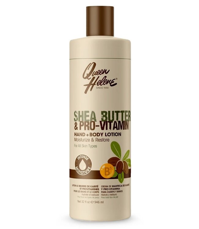Queen Helene Shea Butter & Pro-Vitamin Hand & Body Lotion ( 946ml ) 32oz