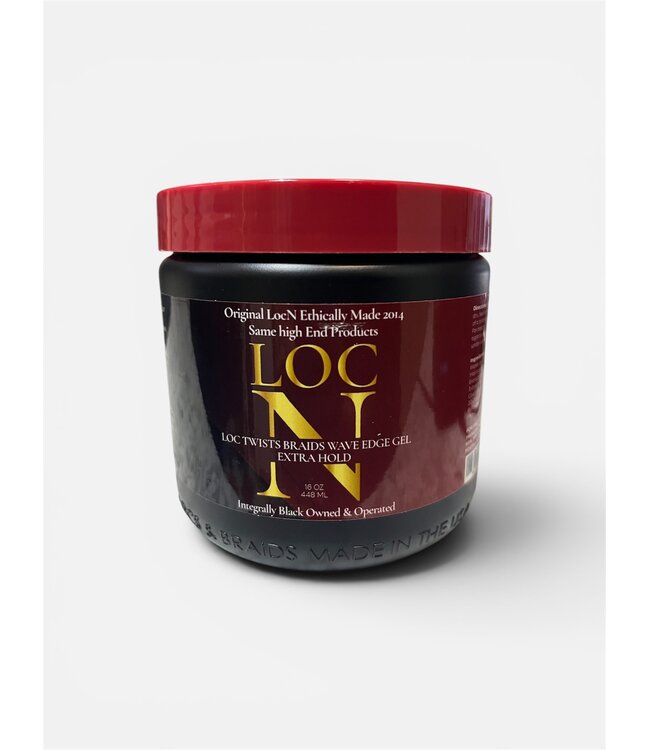 Loc N Loc Twists Braids Wave Edge Gel Extra Hold 16oz