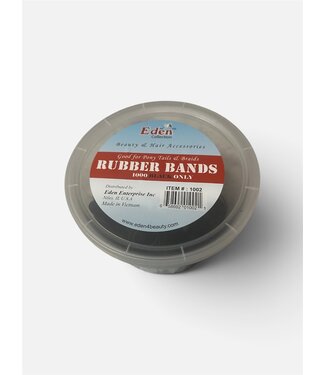 Eden Rubber Band - Black (1000 pcs)