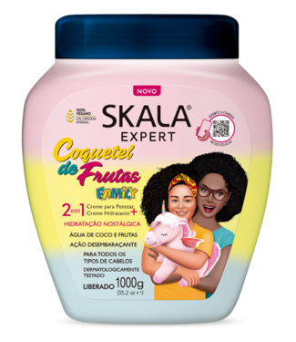 SKALA Brasil Coquetel de Frutas Fruit Family Hair Treatment ( 1000g ) 35.2g