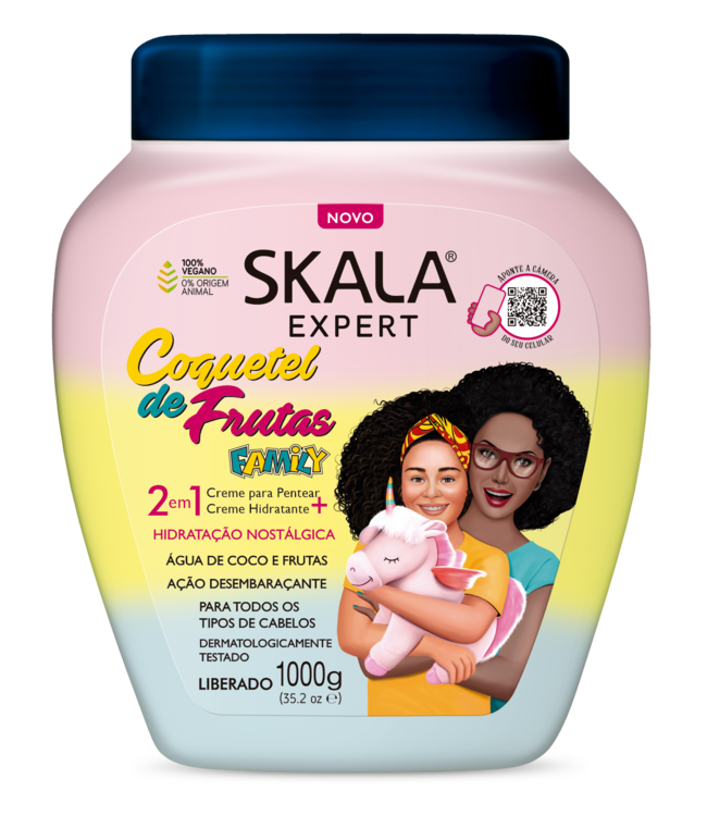SKALA Brasil Coquetel de Frutas Fruit Family Hair Treatment ( 1000g ) 35.2g